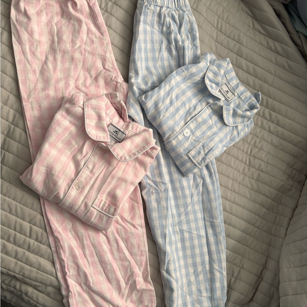 Girls two piece petite plume pj size 8